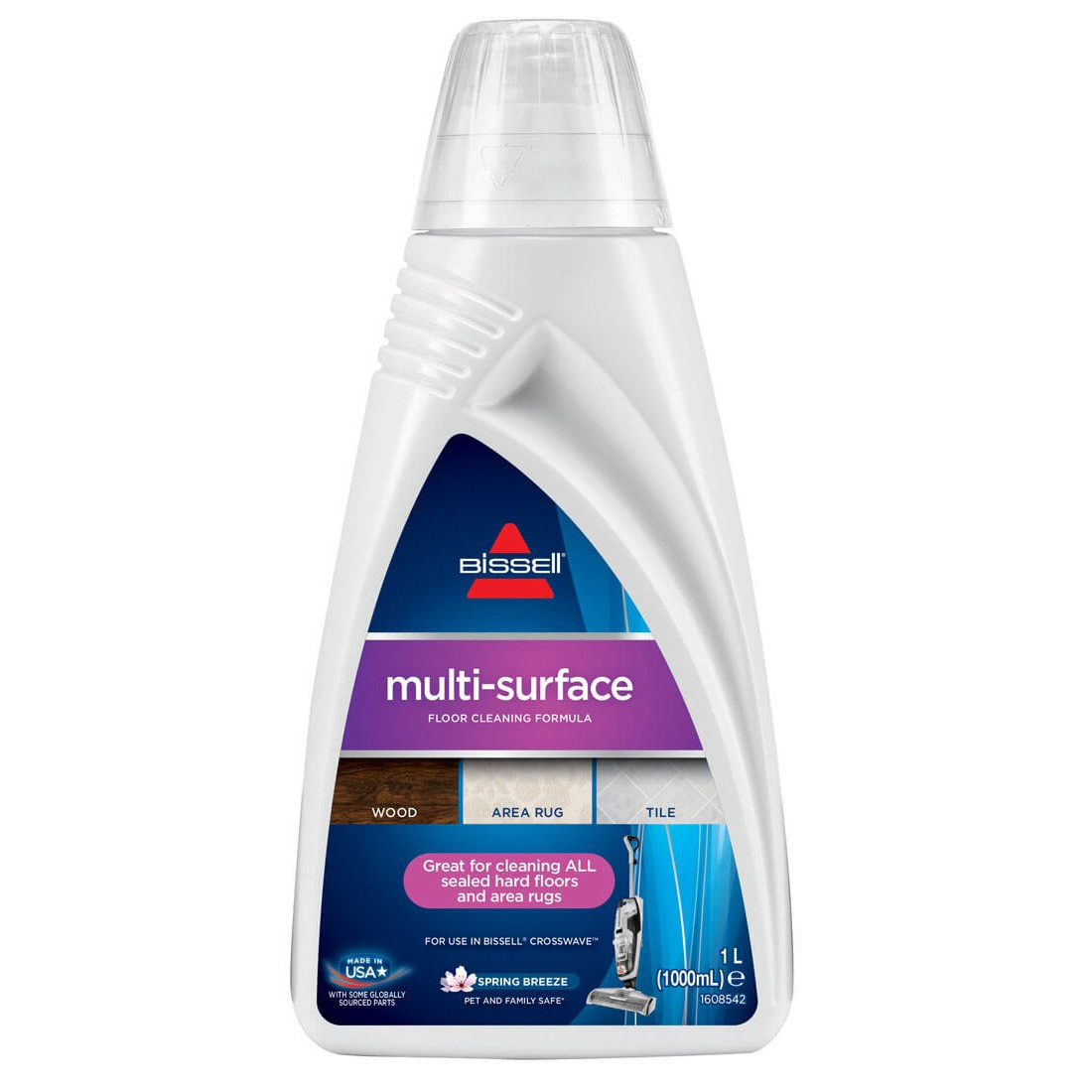 Détergent Multisurface 1L pour Bissell Crosswave et SpinWave