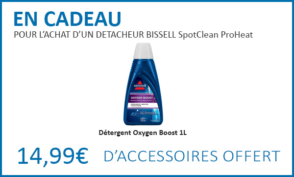 Cadeaux pour l'achat d'un Bissell SpotClean ProHeat Cadeaux pour l'achat d'un Bissell SpotClean ProHeat