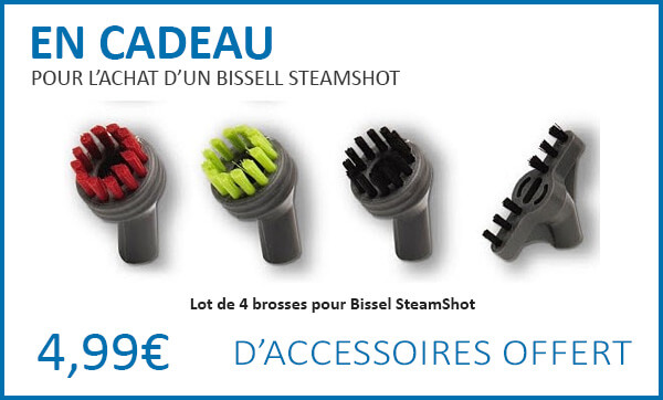 Cadeaux pour l'achat d'un Bissell SteamShot Cadeaux pour l'achat d'un Bissell SteamShot
