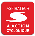 Aspirateur a action cyclonique
